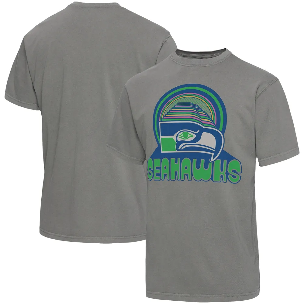 Men's Junk Food White Seattle Seahawks Hail Mary T-Shirt