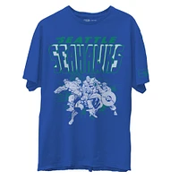 T-shirt Marvel des Seahawks de Royal Seattle pour hommes