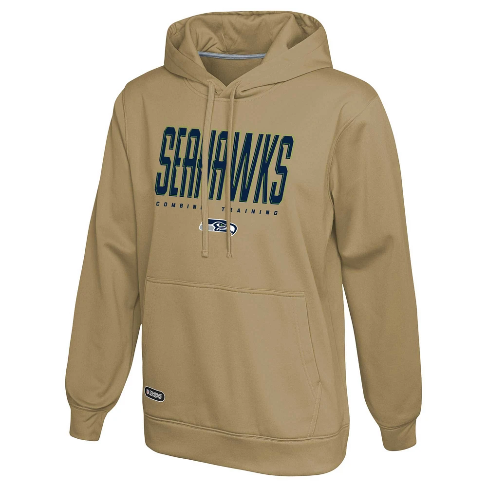 Sweat à capuche kaki pour homme Seattle Seahawks Top Ranked