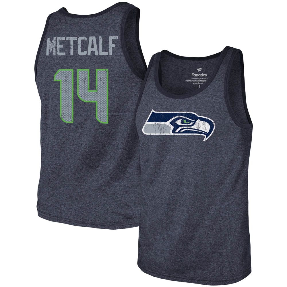 Youth DK Metcalf College Navy Seattle Seahawks Player Name