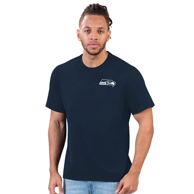 Men's Margaritaville  Navy Seattle Seahawks Pregame T-Shirt