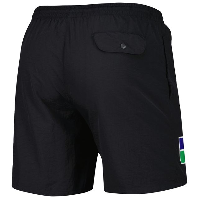 Short en nylon pour homme Seattle Seahawks Team Essentials noir Mitchell & Ness