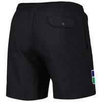 Men's Mitchell & Ness Black Seattle Seahawks Team Essentials Nylon Shorts