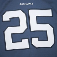 Maillot réplique bleu Mitchell & Ness Richard Sherman pour homme des Seattle Seahawks 2011 Legacy