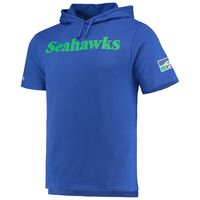 Men's Mitchell & Ness Royal Seattle Seahawks Game Day Hoodie T-Shirt