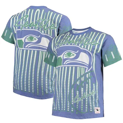 Men's THE GREAT PNW Royal Seattle Seahawks Upper Left T-Shirt