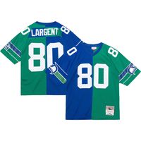 Steve Largent 1985 Seattle Seahawks Mitchell Ness Blue Jersey