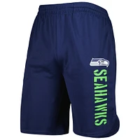 MSX by Michael Strahan College Navy Seattle Seahawks Short d'équipe pour homme