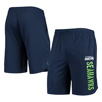 MSX by Michael Strahan College Navy Seattle Seahawks Short d'entraînement pour homme