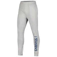 Pantalon de jogging lounge MSX by Michael Strahan pour hommes, gris, Seattle Seahawks