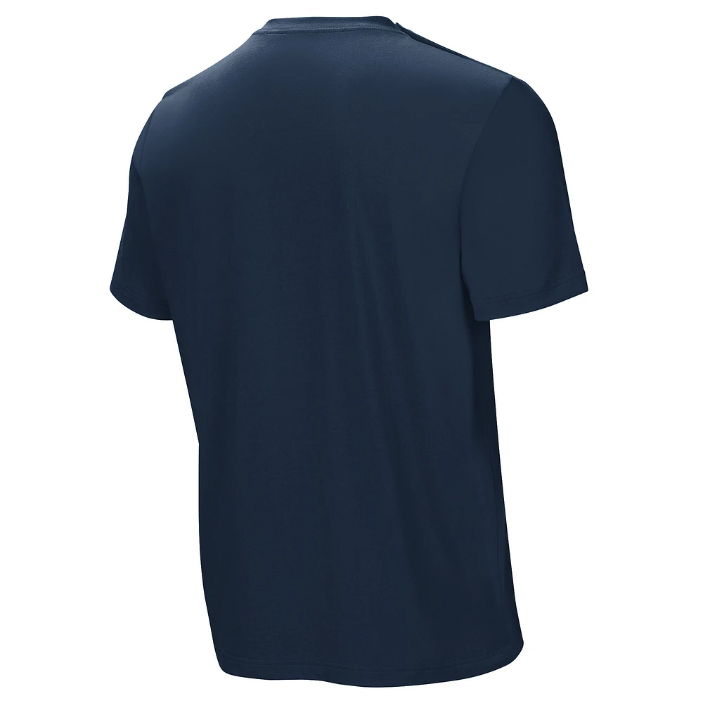 T-shirt adaptatif bleu marine pour hommes des Seattle Seahawks Home Team