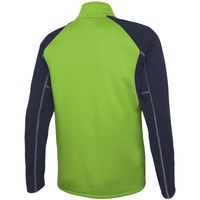 Men's Neon Green Seattle Seahawks Combine Authentic Two-a-Days Half-Zip Jacket