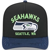 Men's New Era /College Navy Seattle Seahawks 2025 NFL Draft 9FIFTY A-Frame Snapback Hat