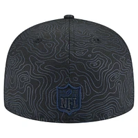 Casquette ajustée Geo 59FIFTY Seattle Seahawks noire New Era pour homme