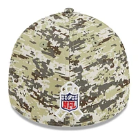 Casquette camouflage New Era Seattle Seahawks 2023 Salute To Service 39THIRTY Flex pour hommes