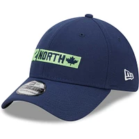 Men's New Era College Navy Seattle Seahawks 12 North Collection 39THIRTY Flex Hat