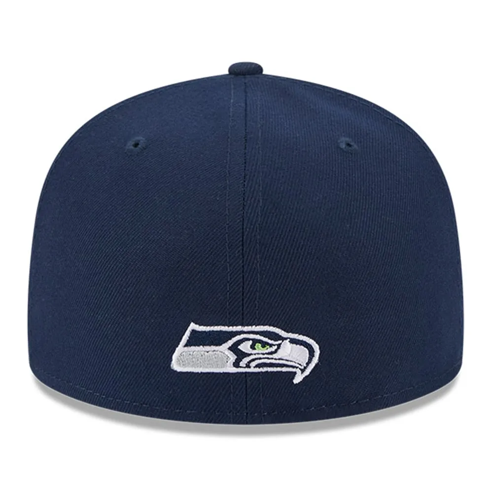 New Era Men's New Era College Navy Seattle Seahawks 2023 NFL Draft 59FIFTY Fitted  Hat