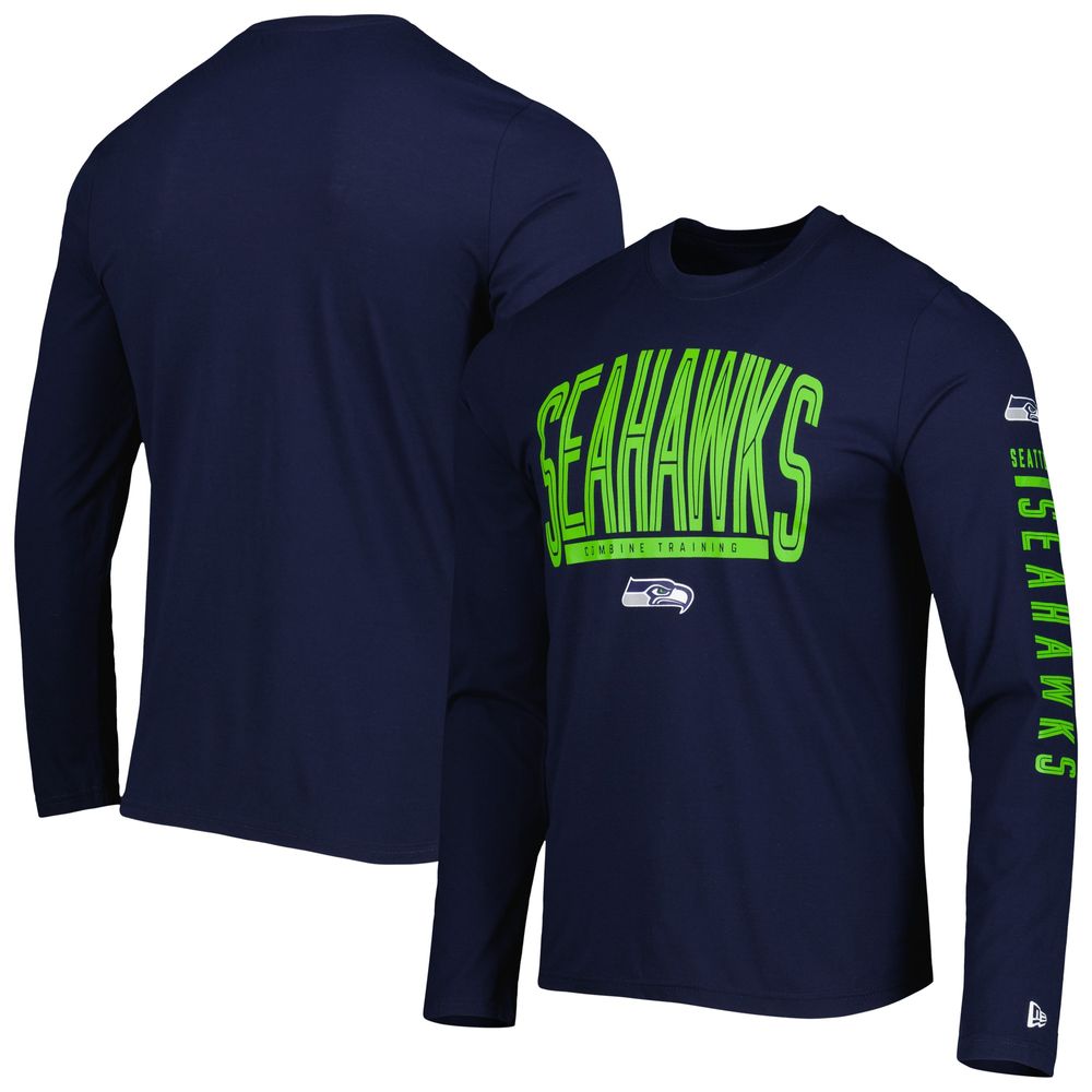 Navy Men's Seattle Seahawks Football Jersey T-Shirt Size Medium