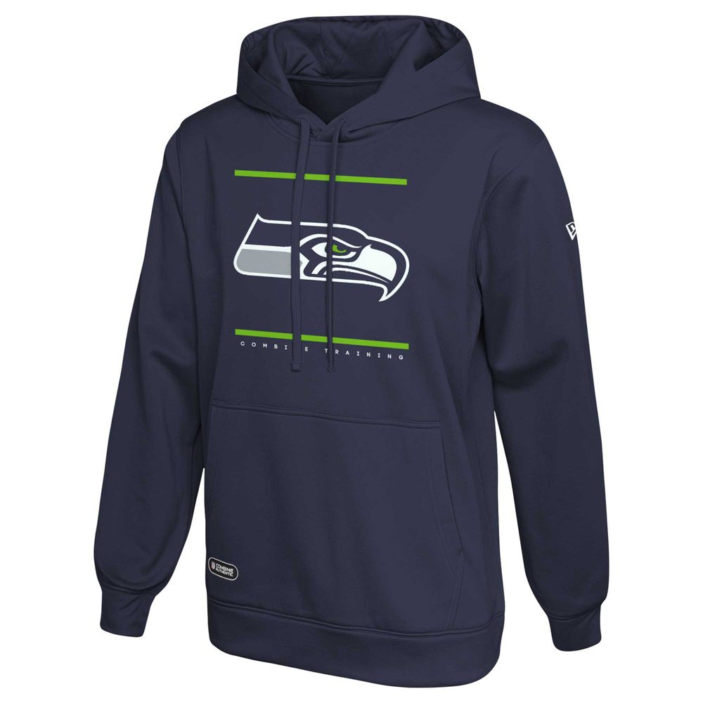 Lids Seattle Seahawks New Era Combine Authentic Game On Pullover