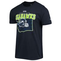 Men's New Era College Navy Seattle Seahawks Local Pack T-Shirt