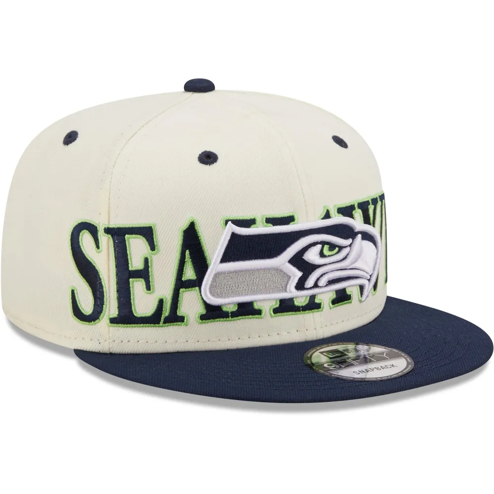 Men's New Era College Navy/White Seattle Seahawks Gradient Trucker