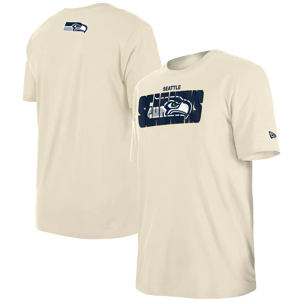 T-shirt New Era crème Seattle Seahawks 2023 NFL Draft pour homme