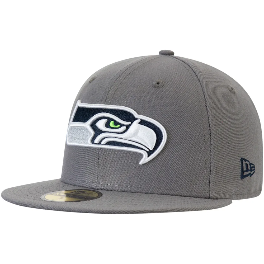 vogn uberørt barmhjertighed Lids Seattle Seahawks New Era Storm 59FIFTY Fitted Hat - Graphite | The  Shops at Willow Bend