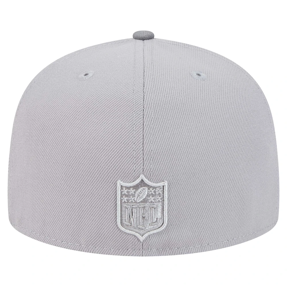 Casquette ajustée Iron Cloud 59FIFTY pour homme des Seattle Seahawks de New Era gris/graphite