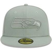 Casquette ajustée 59FIFTY pour homme New Era Seattle Seahawks Colour Pack vert