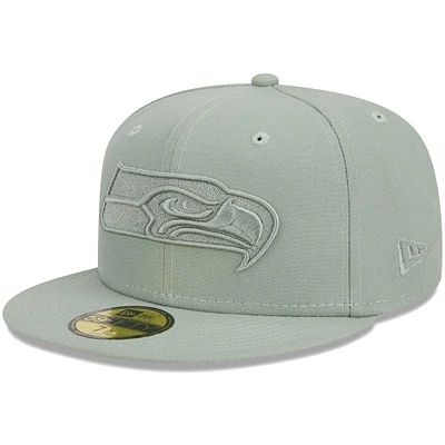 Casquette ajustée 59FIFTY pour homme New Era Seattle Seahawks Colour Pack vert