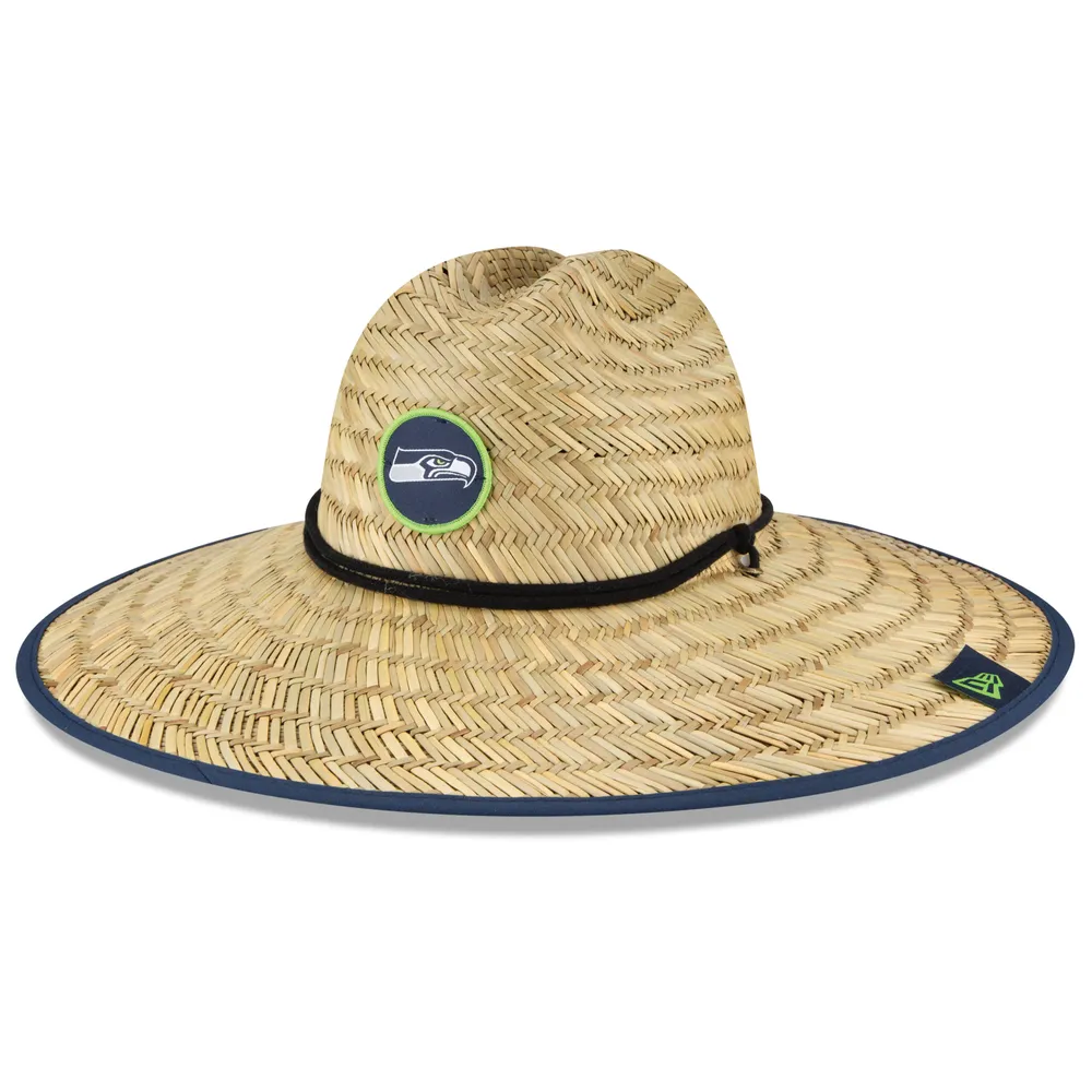 Lids Seattle Seahawks New Era NFL Training Camp Official Straw Lifeguard Hat  - Natural