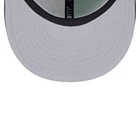 Men's New Era  Neon Green/College Navy Seattle Seahawks 2023 Sideline 59FIFTY Fitted Hat