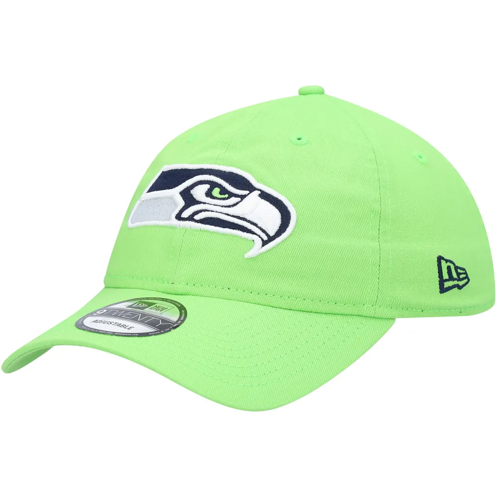 Seattle Seahawks Snapback New Era Script Cap Hat Navy