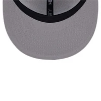 Men's New Era Seattle Seahawks Main White on White 9FIFTY Snapback Hat