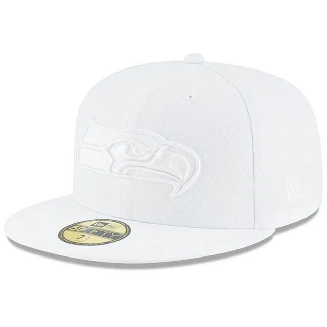 New Era Men's New Era White Seattle Seahawks Omaha Historic Logo