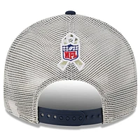 Men's New Era Stone/College Navy Seattle Seahawks 2023 Salute To Service Low Profile 59FIFTY Fitted Hat