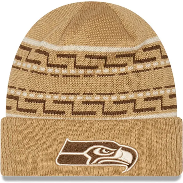 New Era College Navy Seattle Seahawks Knit Trapper Hat