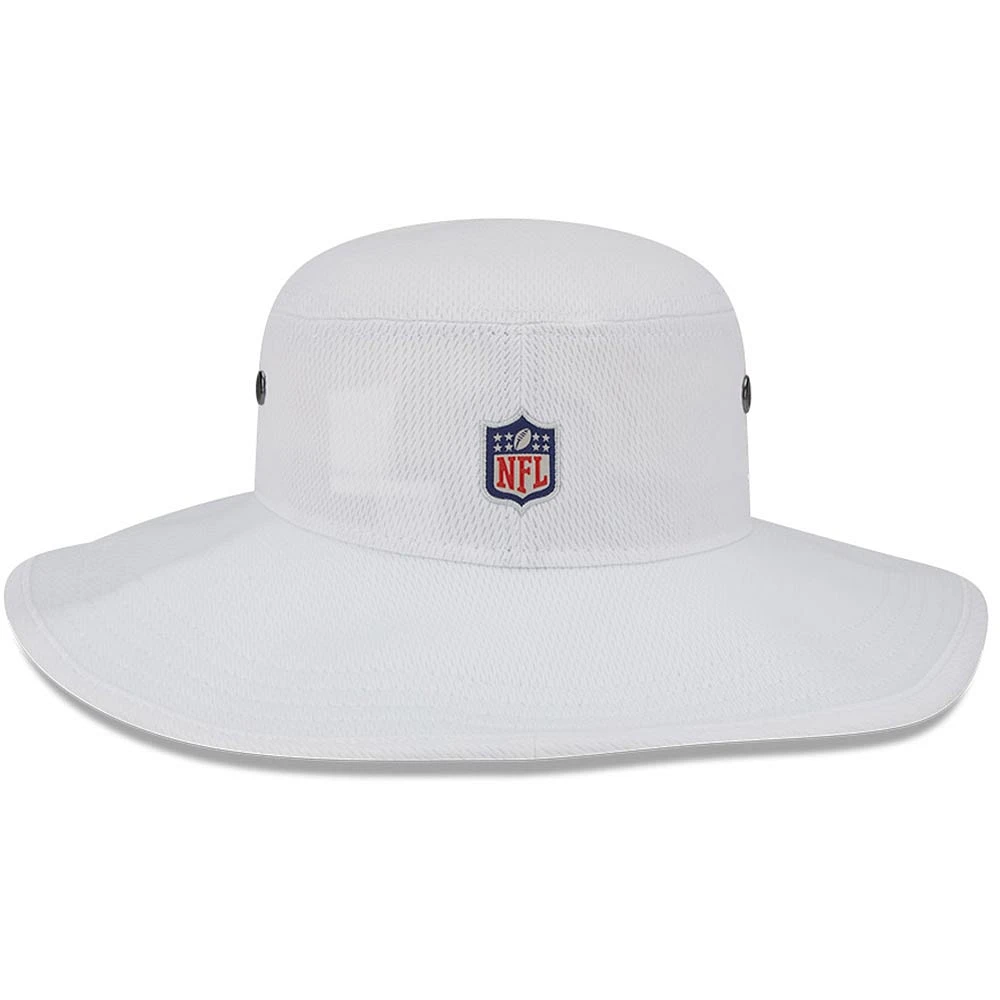 Chapeau bob panama New Era Seattle Seahawks 2023 NFL Training Camp blanc pour homme