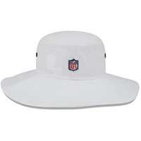 Chapeau bob panama New Era Seattle Seahawks 2023 NFL Training Camp blanc pour homme