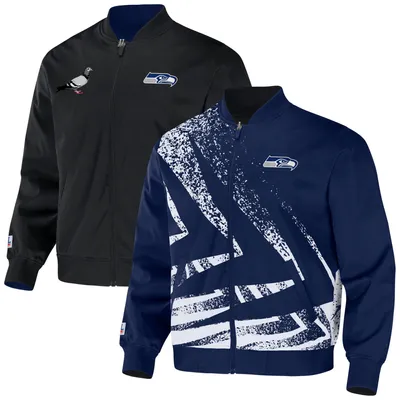 Seattle Seahawks NFL x Staple Reversible Core Jacket - Navy