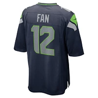 Maillot Nike 12s College Navy Seattle Seahawks Game Team pour homme