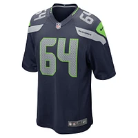 Men's Nike Austin Faoliu College Navy Seattle Seahawks  Game Jersey