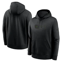 Men's Nike Black Seattle Seahawks Edge Pack French Terry Club Pullover Hoodie