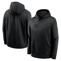 Men's Nike Black Seattle Seahawks Edge Pack French Terry Club Pullover Hoodie