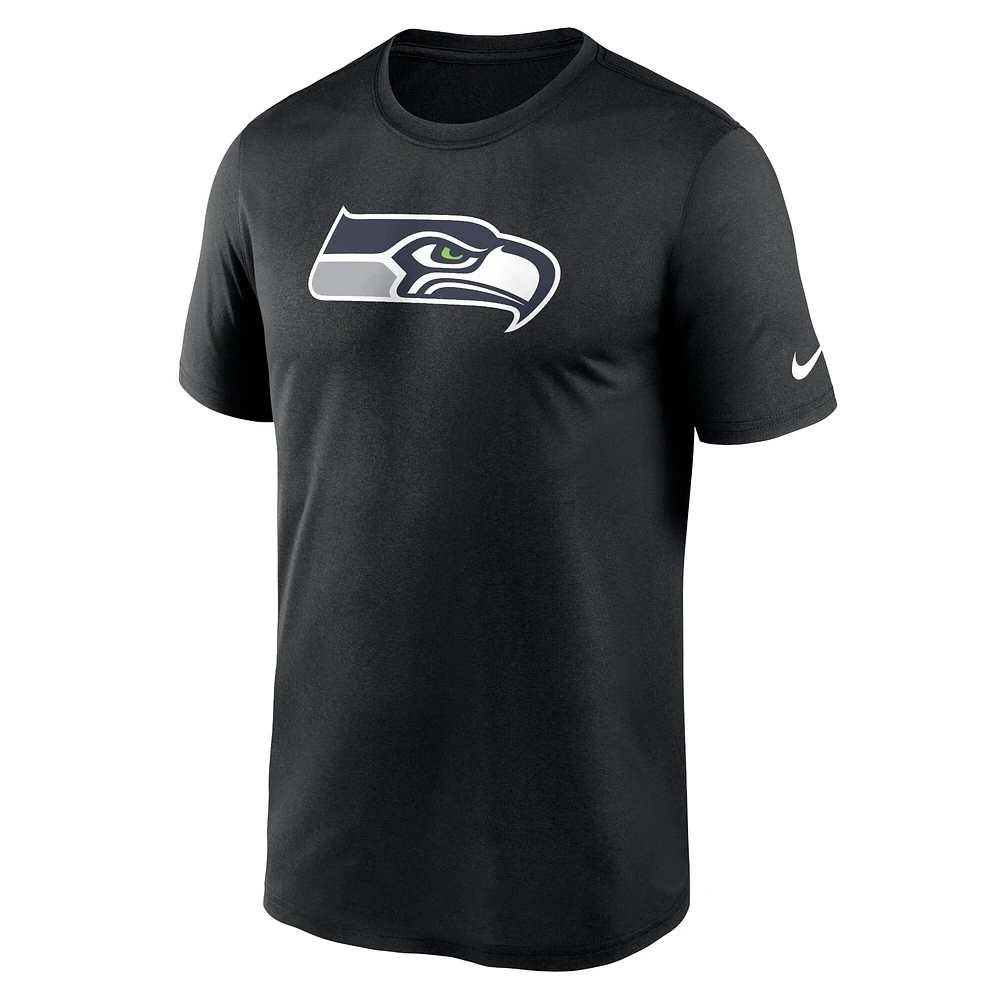 Men's Nike Black Seattle Seahawks Primetime Legend Logo Performance T-Shirt