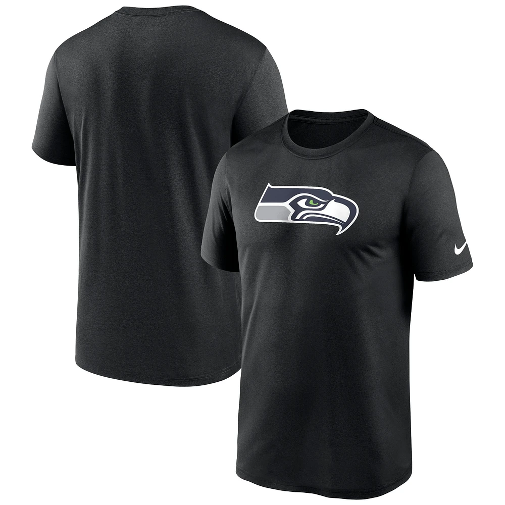 Men's Nike Black Seattle Seahawks Primetime Legend Logo Performance T-Shirt