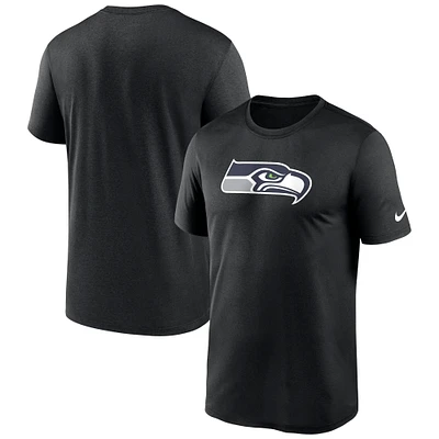 Men's Nike Black Seattle Seahawks Primetime Legend Logo Performance T-Shirt
