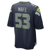 Men's Nike Boye Mafe College Navy Seattle Seahawks Game Player Jersey