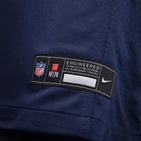 Maillot de match Nike Brady Russell College Navy pour homme des Seattle Seahawks