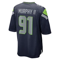 Men's Nike Byron Murphy II College Navy Seattle Seahawks  Player Game Jersey